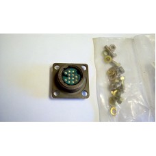 MILITARY CONNECTIOR FIXED 12 PIN FEMALE
